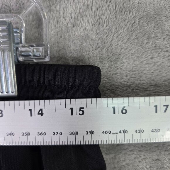 Mens Adidas Black Snap Button 1/2 Tearaway Track Pants Drawstring Elastic XL - Picture 7 of 11